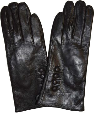 New Lovely women's Leather Gloves Winter Gloves warm Leather Gloves WoW BNWT +* - Image 8