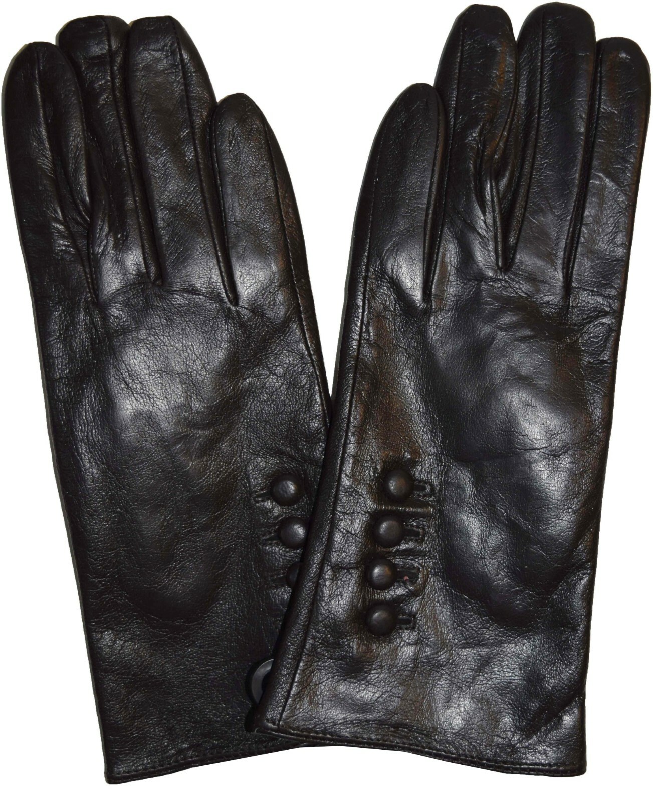 New Lovely women's Leather Gloves Winter Gloves warm Leather Gloves WoW BNWT +* - Image 8