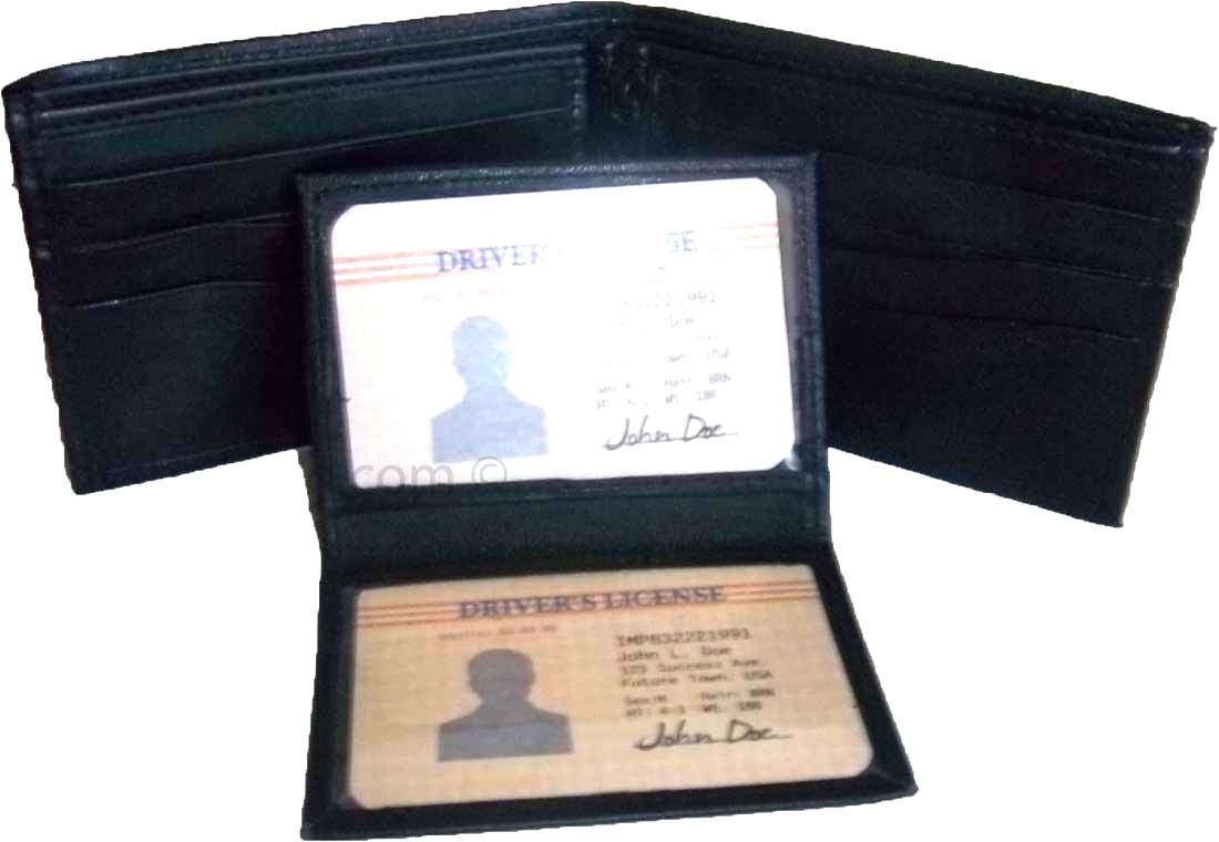 New Men's Leather Wallet 11 Card Holder 2 ID Window 2 Bill Pockets new wallet - Image 3