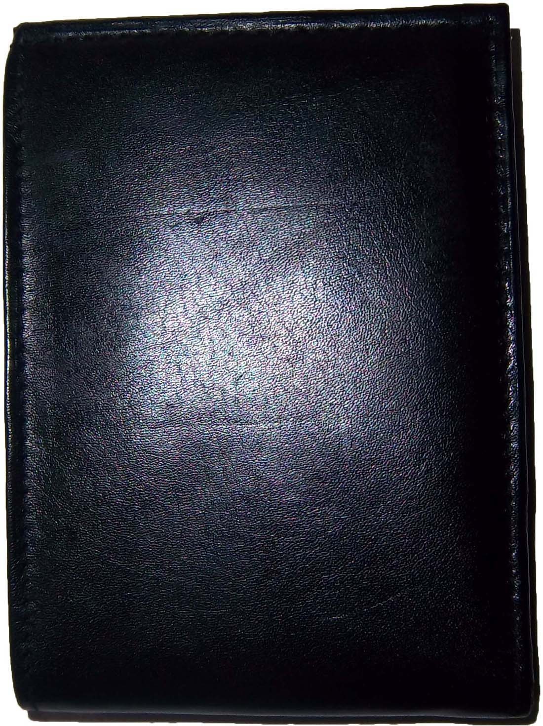 New Men's Leather Wallet 11 Card Holder 2 ID Window 2 Bill Pockets new wallet - Image 8