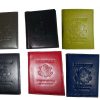 New USA Leather passport cover wallet Passport case credit card ID Holder new