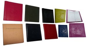 New USA Leather passport cover wallet Passport case credit card ID Holder new - Image 3