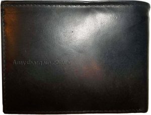New style leather man's wallets 2 suede lined billfolds Credit card ID spaces bn - Image 13