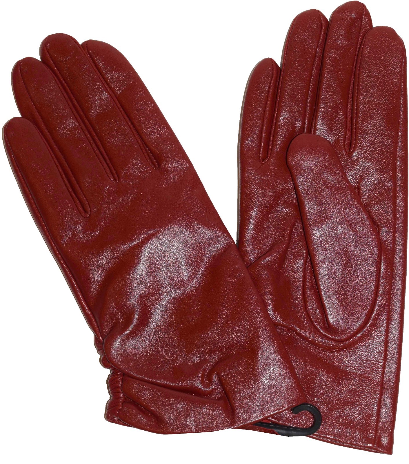 New women's Leather Gloves, Winter Gloves, Unbranded New Red Warm Leather Gloves - Image 12