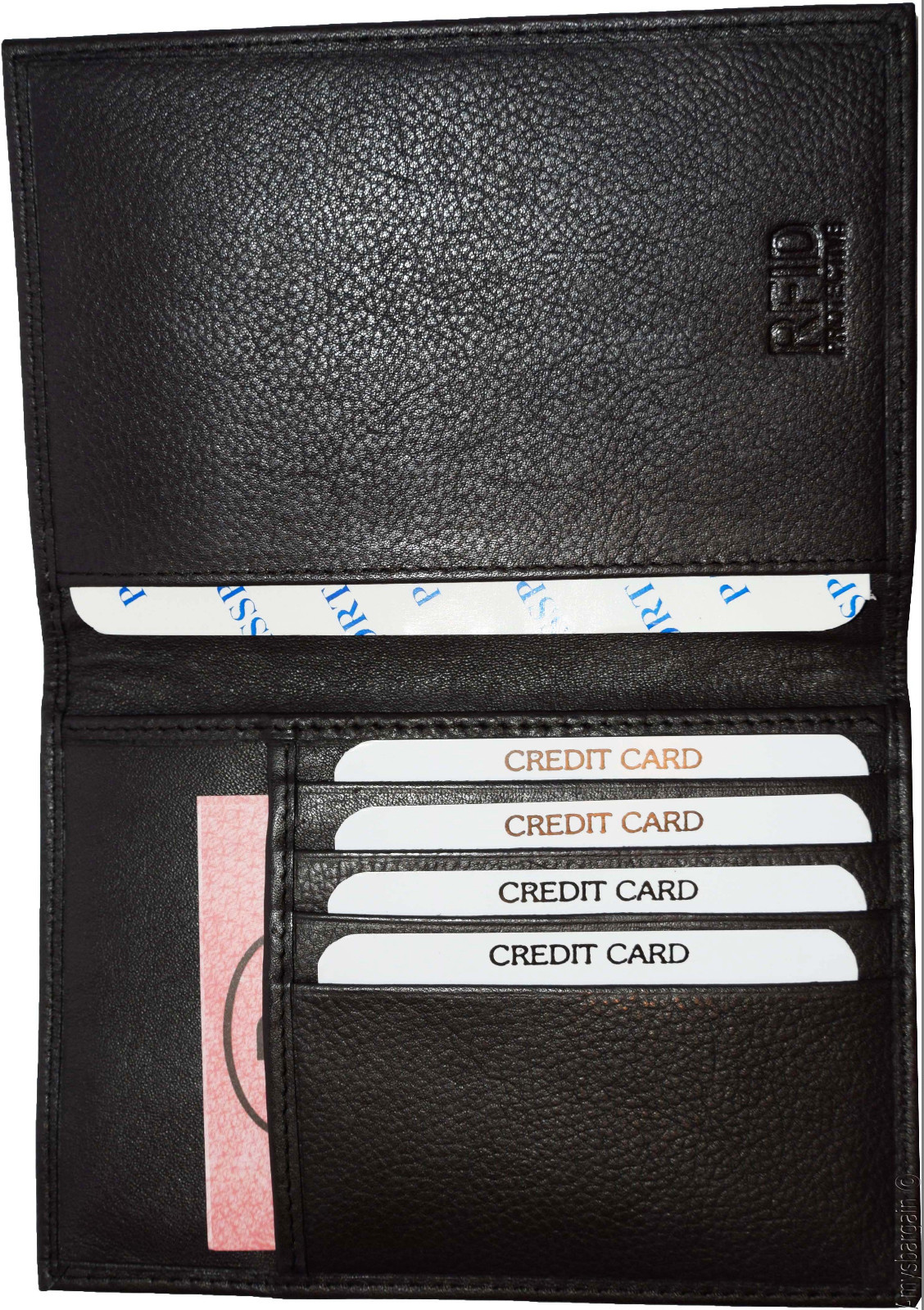 RFID passport case leather passport cover USA leather passport holder - Image 6