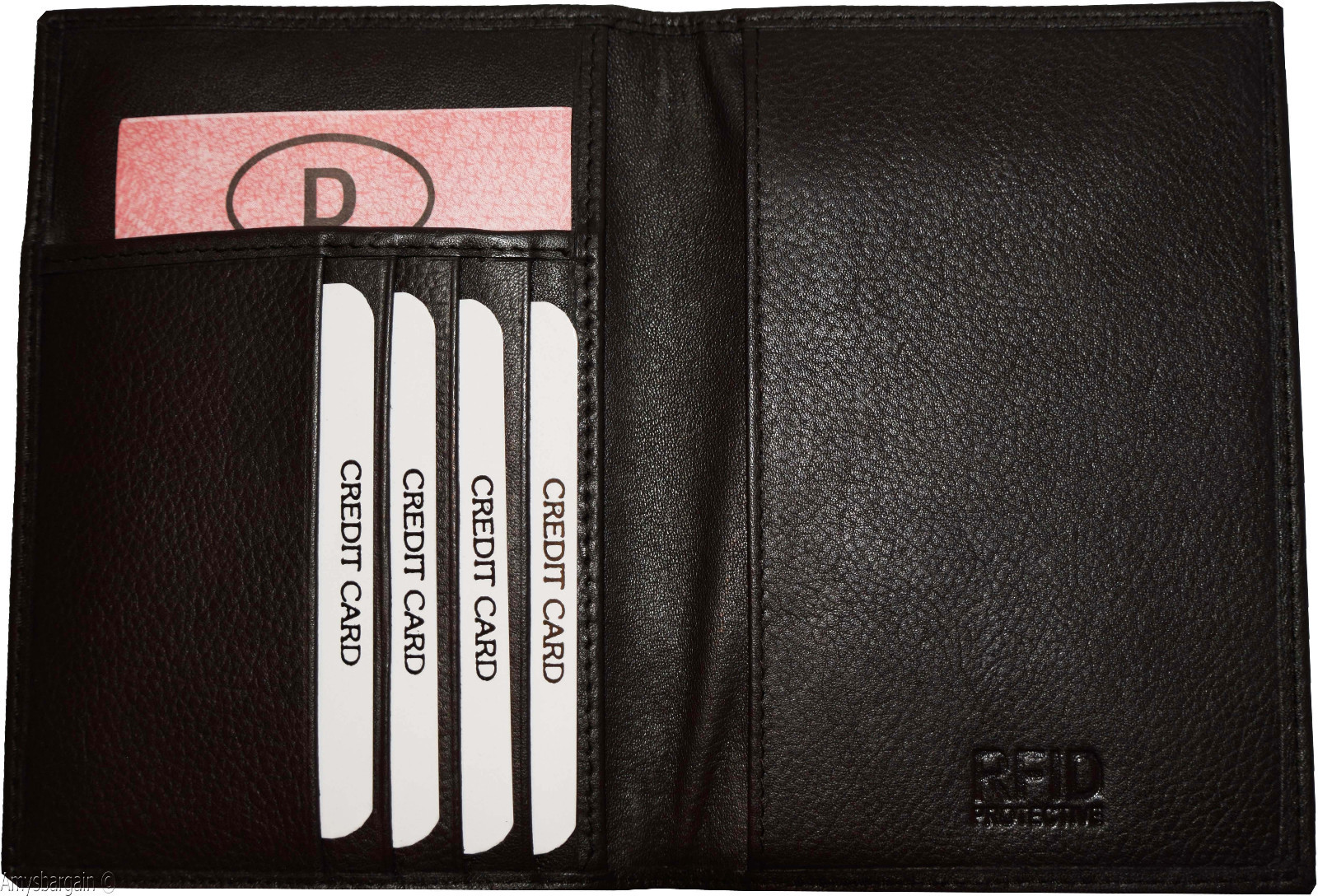 RFID passport case leather passport cover USA leather passport holder - Image 7