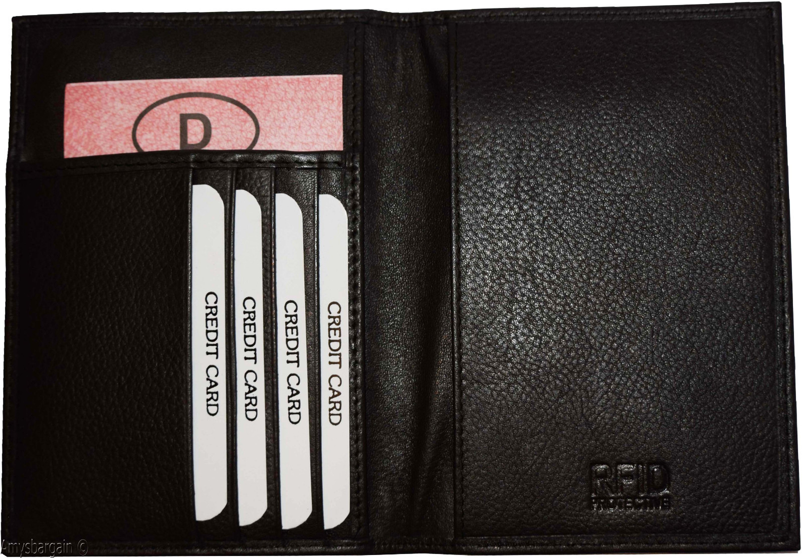 RFID passport case leather passport cover USA leather passport holder - Image 8