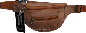 Small leather waist pouch waist bag leather bag fanny pack up to 38 adjustable - Image 6