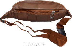 Small leather waist pouch waist bag leather bag fanny pack up to 38 adjustable - Image 10