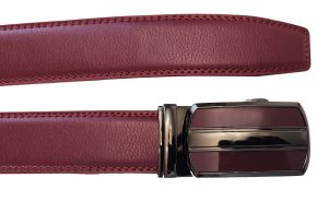 men's belt leather dress belt automatic lock men's leather belt up to 50" 7860 - Image 10