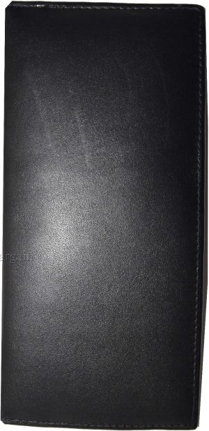 Women/Men's Leather Checkbook Wallet, 3 bill pockets 9 credit card ID case new - Image 10
