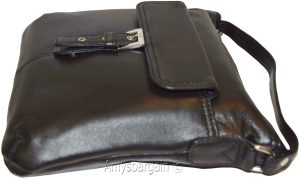 Women's Bag, Ladies handbag, Leather Black hand bag purse leather Pocketbook BN - Image 7
