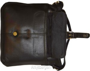 Women's Bag, Ladies handbag, Leather Black hand bag purse leather Pocketbook BN - Image 9