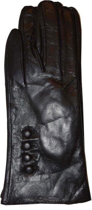 Women's gloves. Woman's Leather Black winter Gloves. Dress Gloves Warm Gloves - Image 7