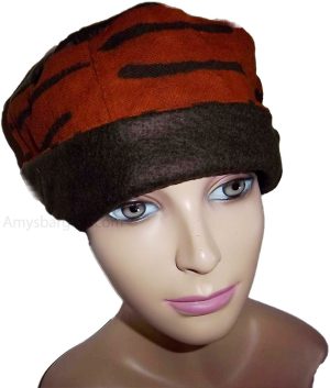 Women's hat leatherwinter hat Fashion winter hat custome made hat Brand New - Image 4