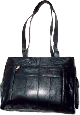 Women's leather tote bag purse new carry on bag black leather shopping tote bag