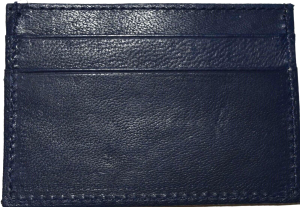 leather business card case 7 credit card id card small tan card case little case - Image 4