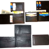 lot if 4 man's wallet new style trifold leather wallet id 2 bifold pockets b new