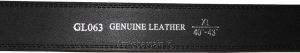 men's leather dress/casual belt auto lock buckle size 43-46" new me3n's belt - Image 11