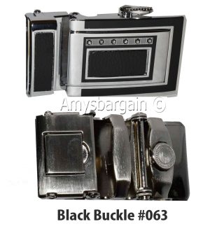 men's leather dress/casual belt auto lock buckle size 43-46" new me3n's belt - Image 3