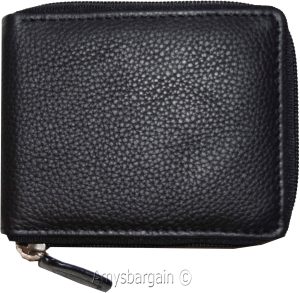 men's wallet rfid genuine leather bifold 2 bill slots 1 new wallet in box - Image 12