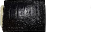 money clip crocodile skin printed leather credit card/bills fits all types bills - Image 8