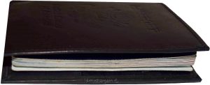 passport cover USA leather wallet black passport case real genuine leather case - Image 10