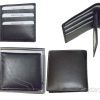 rfid men's hipster wallet genuine leather bifold 15 cards id new wallet in box