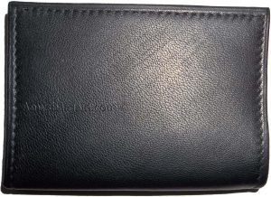 slim compact business cad case 4 credit card 2 ids zip change purse new - Image 10