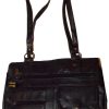 woman's leather Medium tote bag shoulder handbag day bag new 2 strap Tote bag