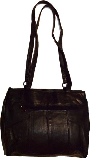woman's leather Medium tote bag shoulder handbag day bag new 2 strap Tote bag - Image 9