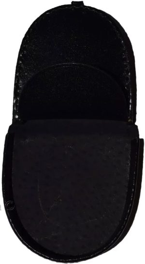 2 Black Unisex Leather change purses Coin case Vintage styled change purse - Image 9