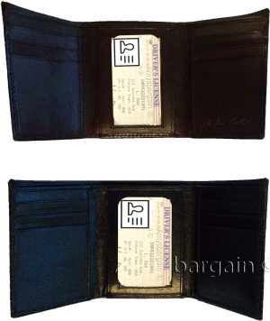 2 Inew styled Crocodile Printed Leather Man's Trifold wallet 2 bill slots 9 card - Image 10