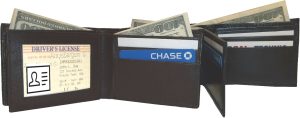 2 new style lizard printed Leather man's bi fold wallet 2 bill slots 6 cards - Image 8