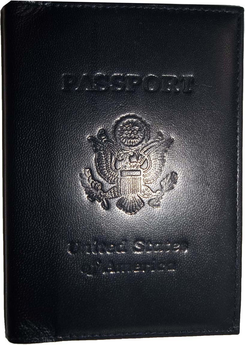4 USA Leather passport case wallet credit card case ID passport holder Brand New - Image 11