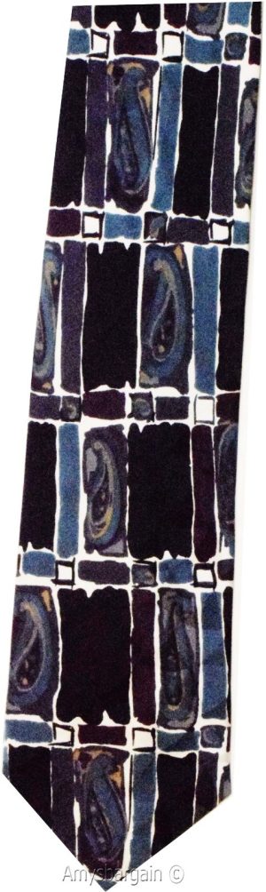 Calvin Klein Neck Tie, 100% Silk tie, Neck wear Made in USA, New Designer tie - Image 4
