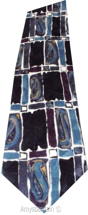 Calvin Klein Neck Tie, 100% Silk tie, Neck wear Made in USA, New Designer tie - Image 5
