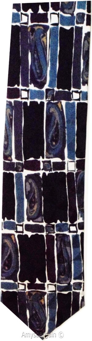 Calvin Klein Neck Tie, 100% Silk tie, Neck wear Made in USA, New Designer tie - Image 7