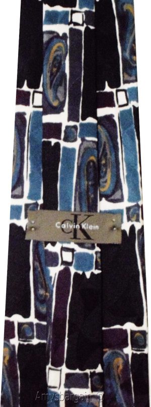 Calvin Klein Neck Tie, 100% Silk tie, Neck wear Made in USA, New Designer tie - Image 8