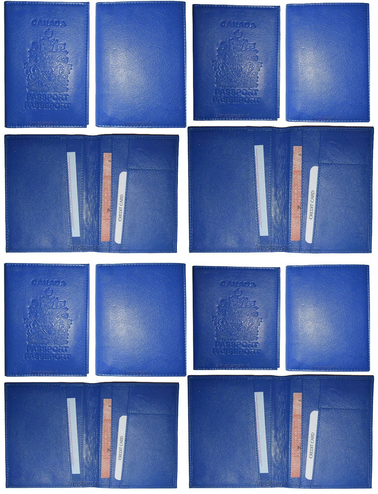 Canadian Leather passport cover Wallet Canada new Passport case Passport - Image 11