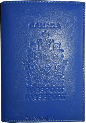 Canadian leather passport case new lambskin wallet credit card case id holder - Image 4