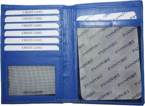 Canadian leather passport case new lambskin wallet credit card case id holder - Image 7