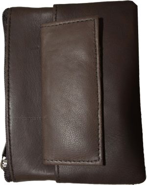Change purse, Zip coin wallet, Leather change purse w/key ring cards, bills BN - Image 9