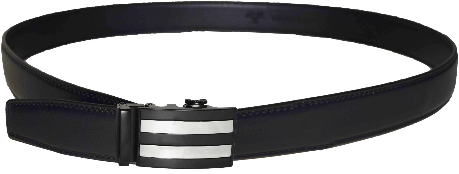 Genuine leather men's ratchet belt men’s casual adjustable automatic buckle 50”* - Image 8