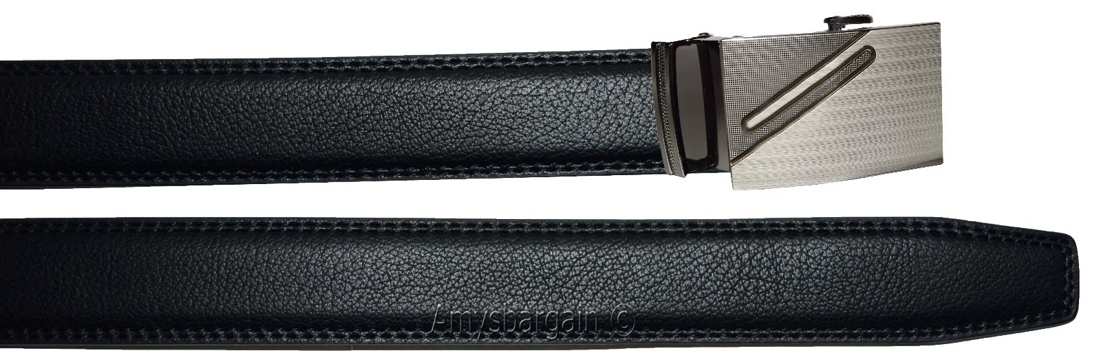 Leather Automatic genuine leather Belt Men's belt Buckle auto Lock Dress lelt - Image 10