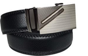 Leather Automatic genuine leather Belt Men's belt Buckle auto Lock Dress lelt - Image 8