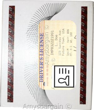Leather RFID wallet Men's zip around leather 2 billfolds 7 card ID change in Box - Image 10