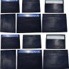 Lot of 12 New Leather business card case 7 Credit card ID card Blue card case BN