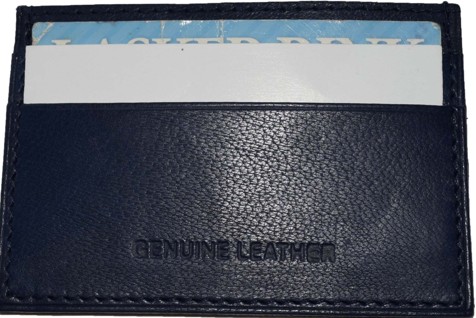 Lot of 12 New Leather business card case 7 Credit card ID card Blue card case BN - Image 11