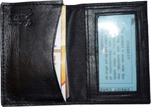 Lot of 2. Business card case. Leather business + Credit card case. Leather case. - Image 4
